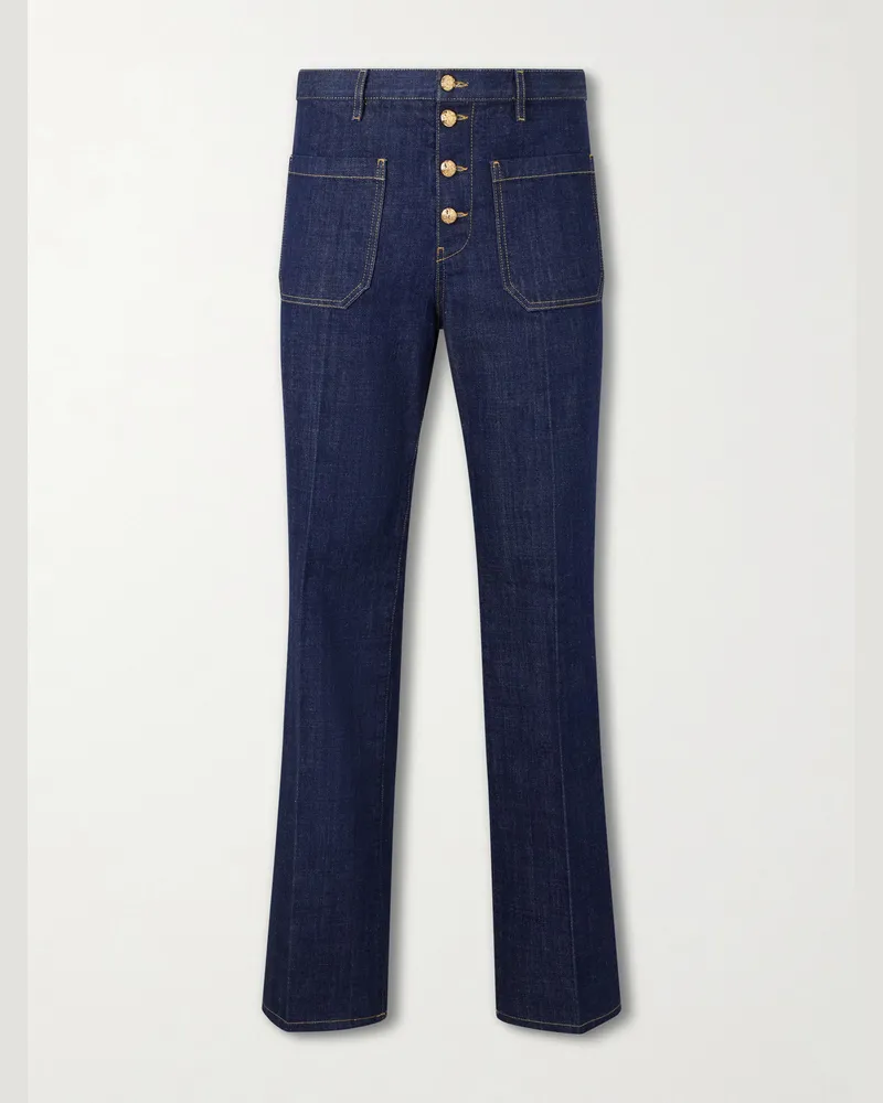 Valentino Garavani Straight-Leg Jeans Blue