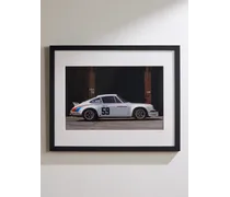 1973 Porsche 911 – Gerahmter Fotodruck, 2017, 41 x 51 cm