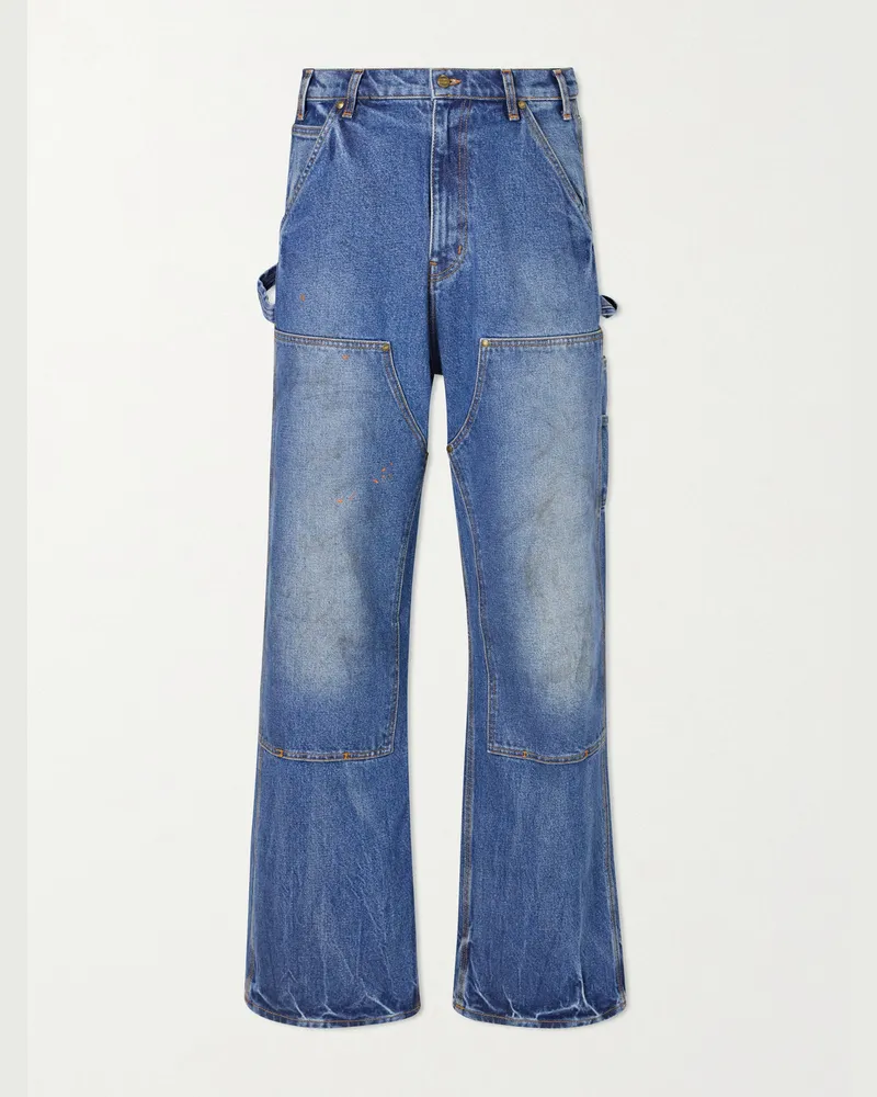 Cherry Los Angeles Carpenter weit geschnittene Jeans Blau