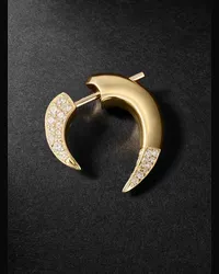 Shaun Leane Talon Fine einzelner Ohrring aus 18 Karat Gold mit Diamanten Gold