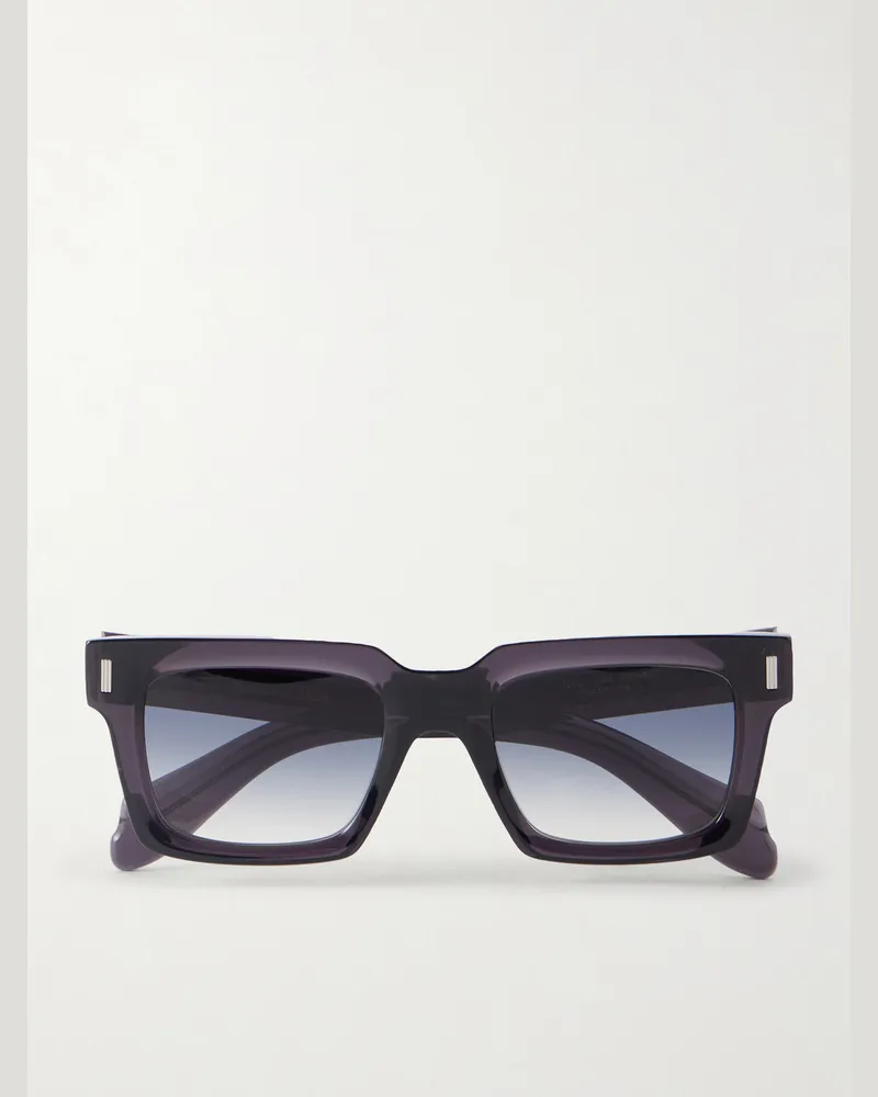 Cutler and Gross 9386 Square-Frame Acetate Sunglasses Gray