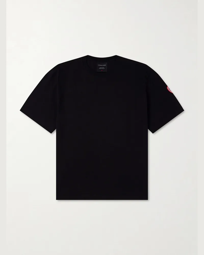 Canada Goose Novo Cotton-Jersey T-Shirt Black