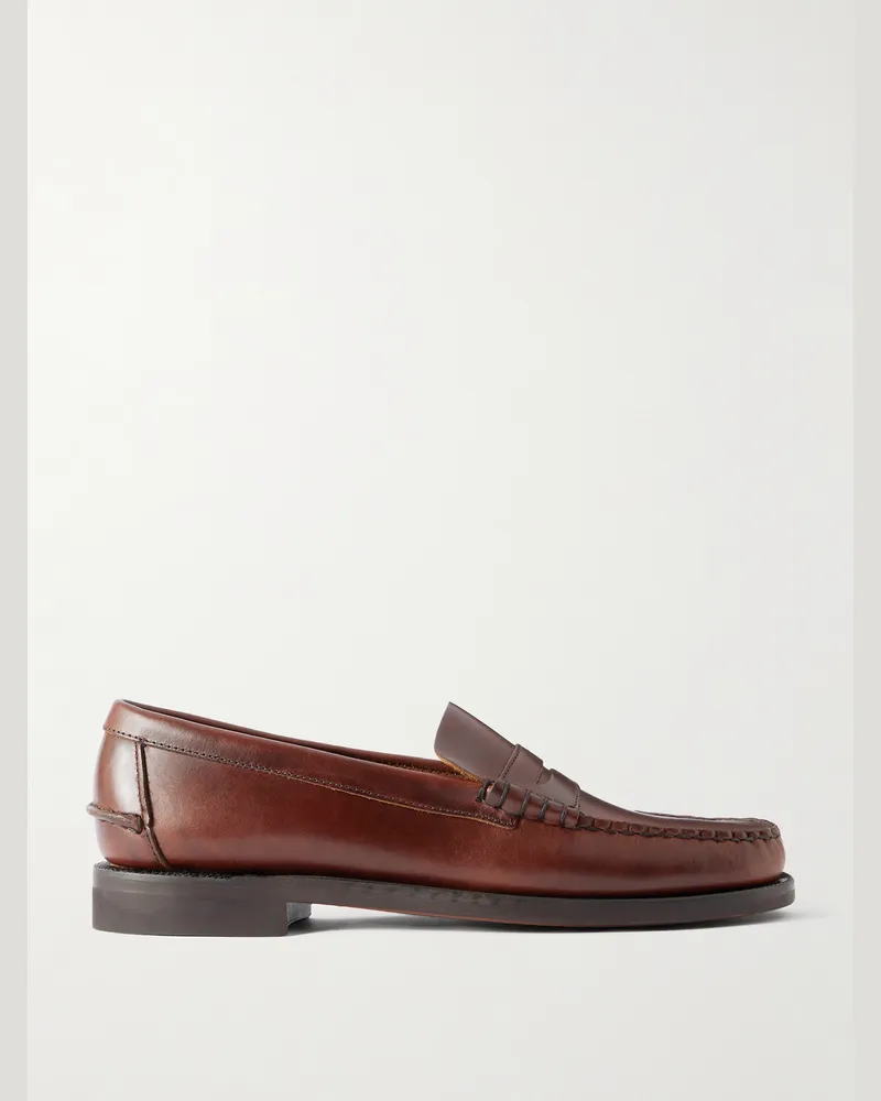 Sebago Classic Dan Pennyloafers aus Leder Braun
