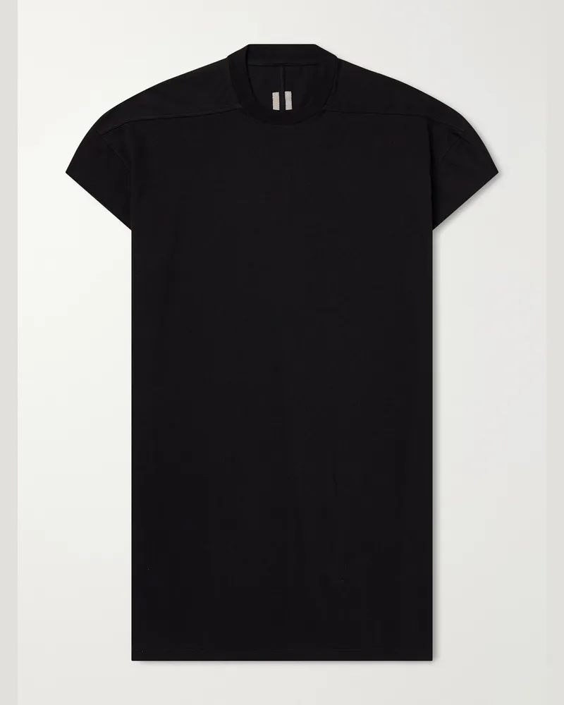 Rick Owens Cotton-Jersey T-Shirt Black