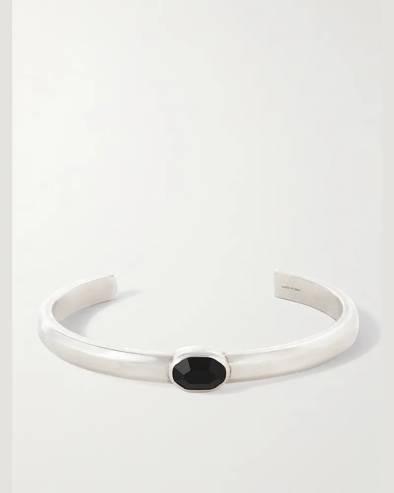 Celine Armspange aus Silber mit Onyx Silber
