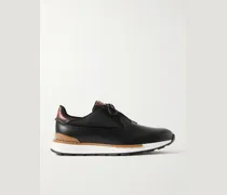 Fast Track Torino Leather and Shell Sneakers