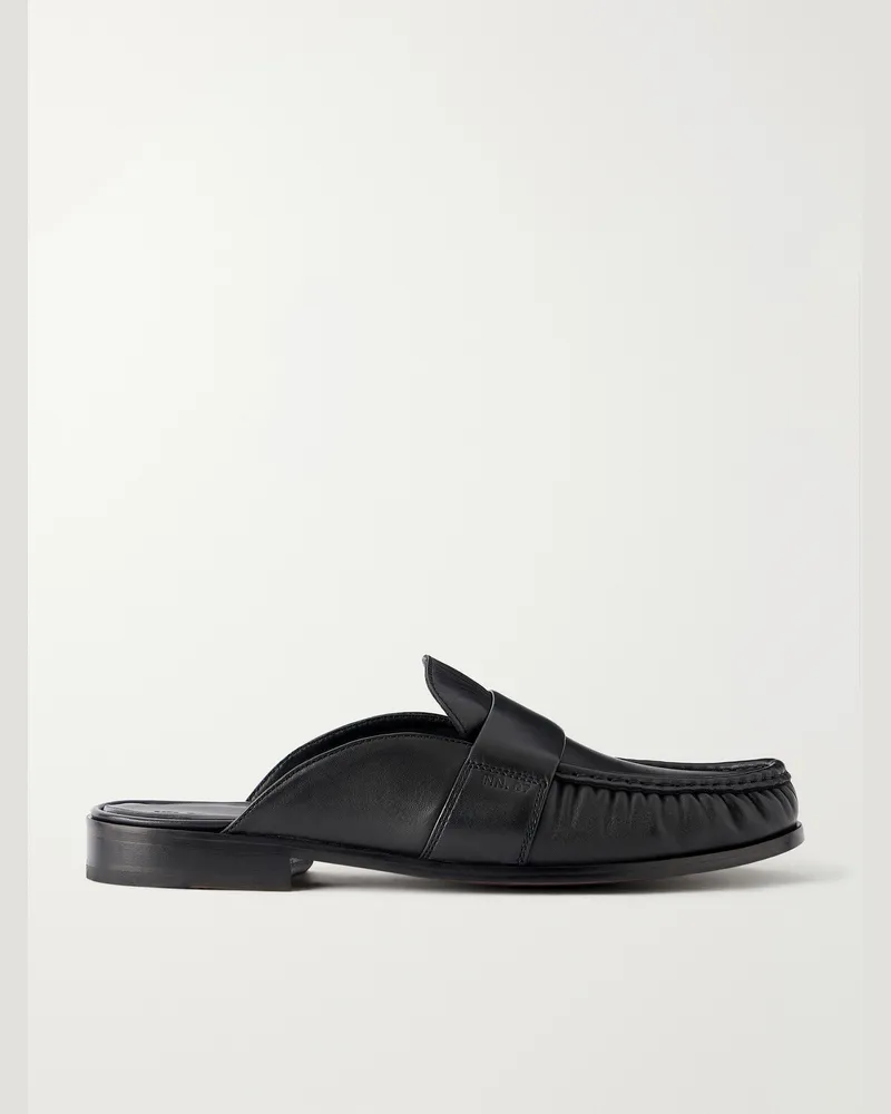 NN 07 Grenson Leather Loafers Black