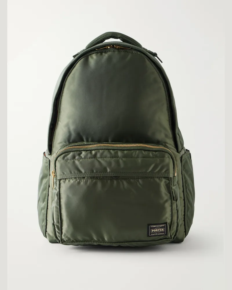 PORTER-YOSHIDA & CO Tanker Shell Backpack Green