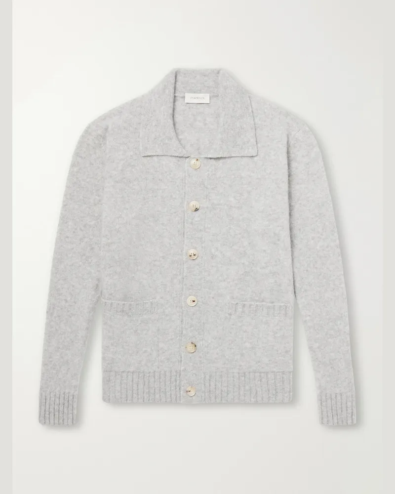 PIACENZA 1733 Cashmere-Blend Cardigan Gray