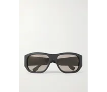 FF Sonnenbrille mit rechteckigem Rahmen aus Azetat