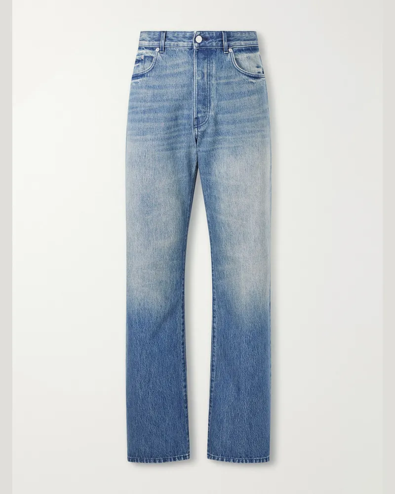 Dries van Noten Peyter Straight-Leg Jeans Blue