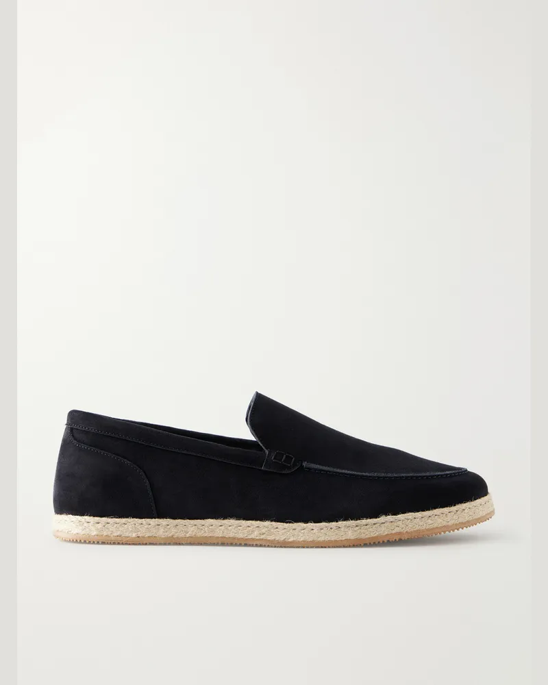 MR P. Suede Espadrilles Blue