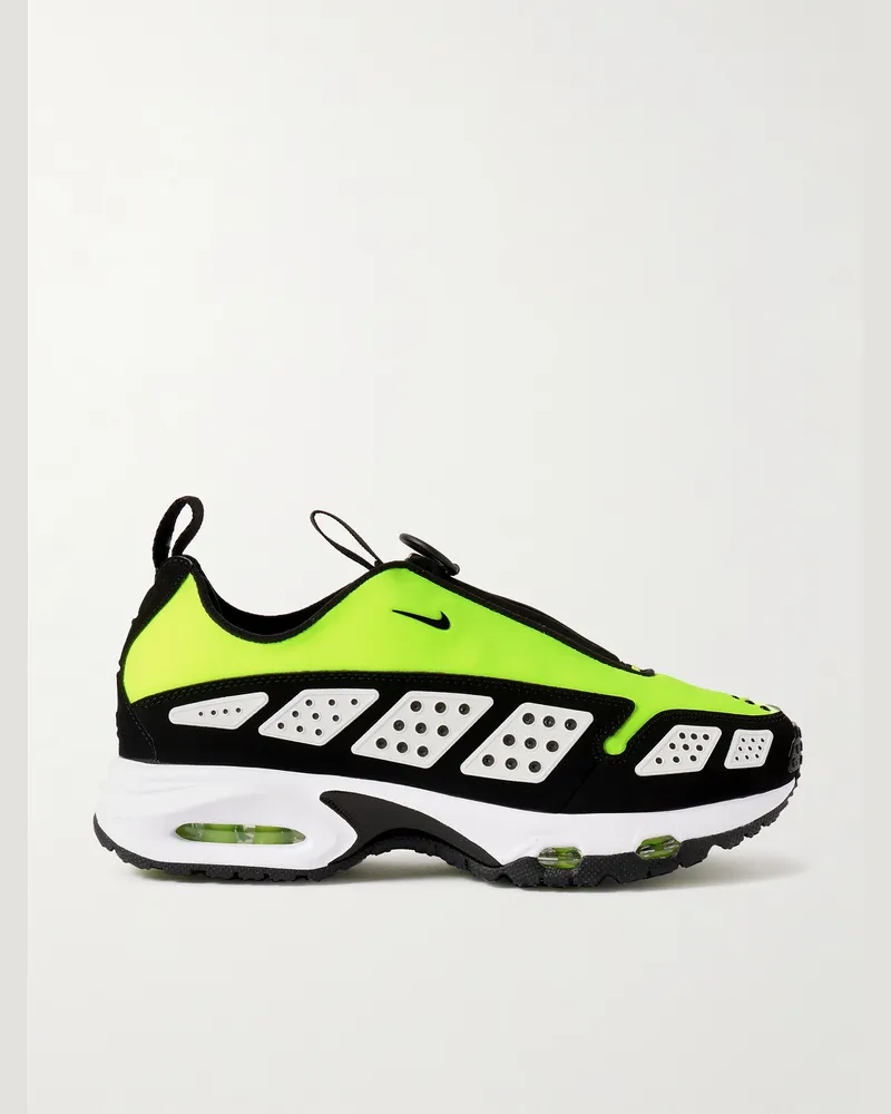Nike Air Max SNDR Sneakers aus Scuba mit Gummibesatz Grün