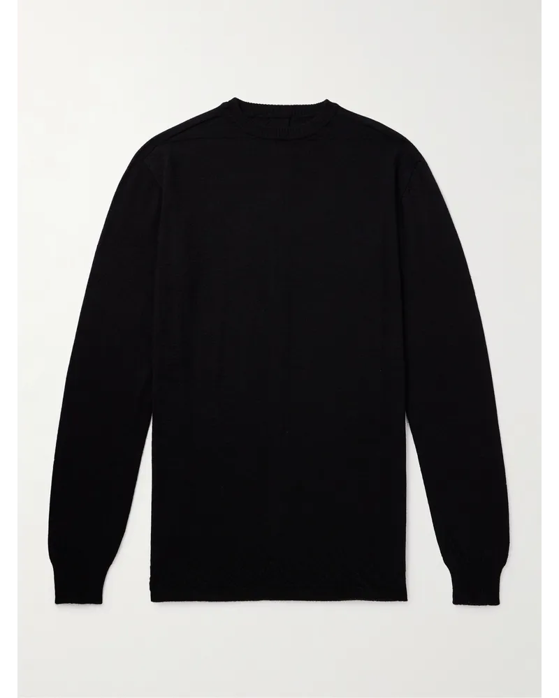 Rick Owens Pullover aus Kaschmir Schwarz