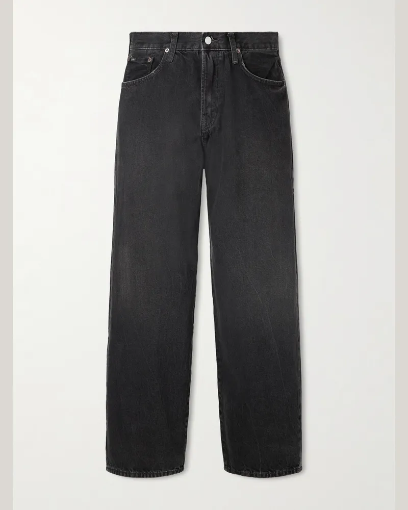 Ralph Lauren Rivington weit geschnittene Jeans Schwarz