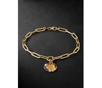 Aether Armband aus Gold mit mehreren Steinen