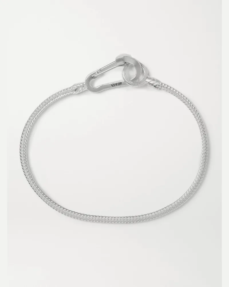 Mikia Sterling Silver Bracelet Silber