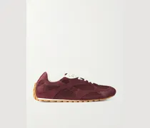 Orbit Flash Suede and Nylon Sneakers