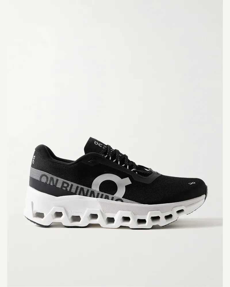 ON Cloudmster 2 Laufschuhe aus Mesh mit Gummibesatz Schwarz
