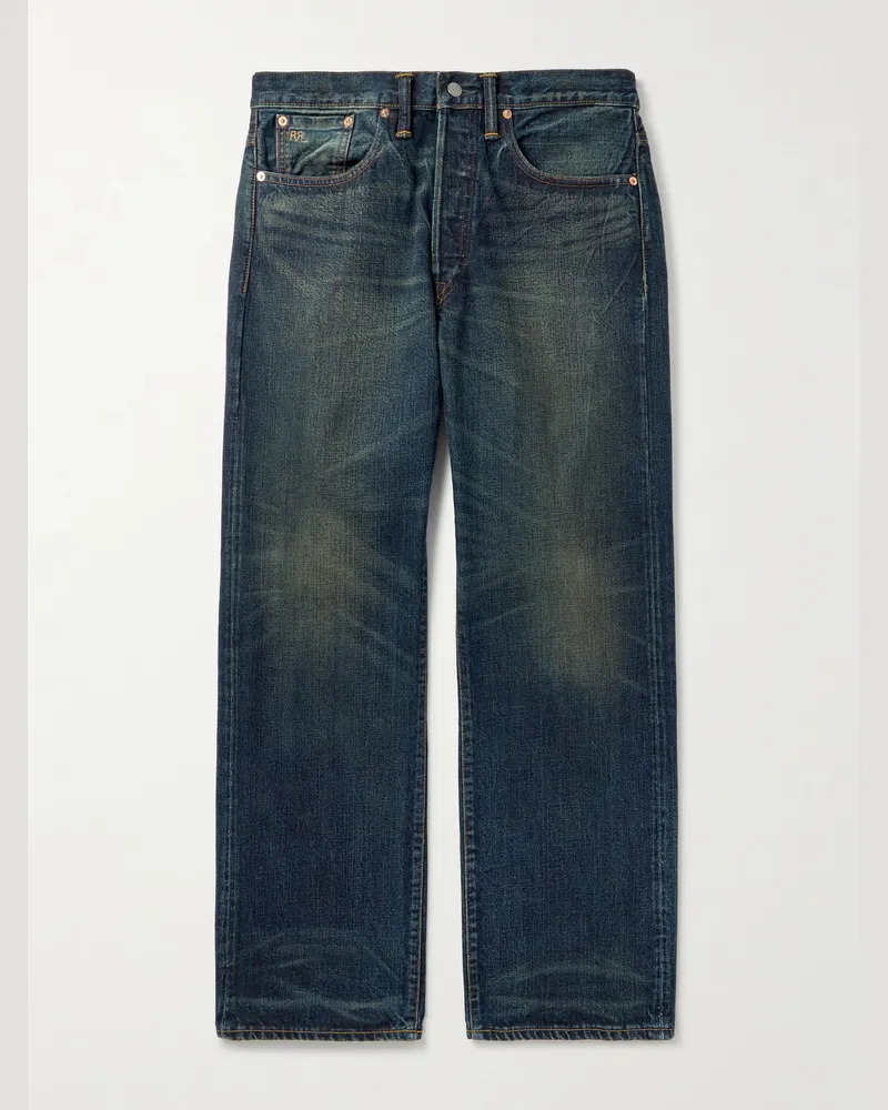 RRL Straight-Leg Jeans Blue