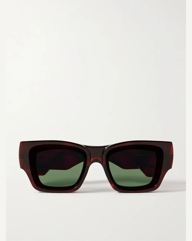 Loewe Paula's Ibiza Sonnenbrille mit D-Rahmen aus Azetat in Schildpattoptik Horn