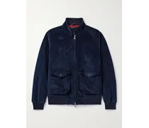 G9 AF Harrington-Jacke aus Baumwollcord