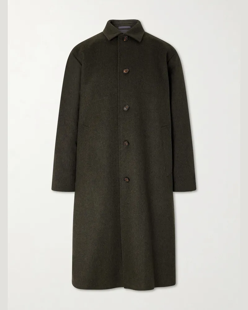 Caruso Rigoletto Wool Coat Green