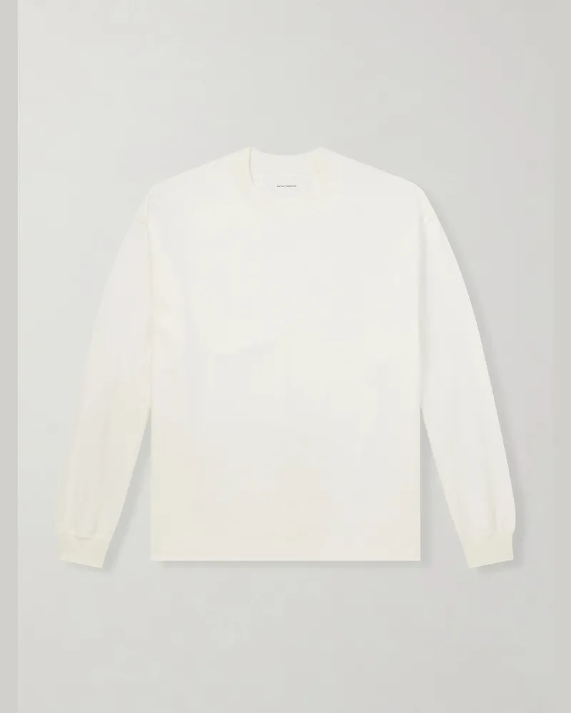 Kaptain Sunshine Oberteil aus Suvin-Baumwoll-Jersey Neutral