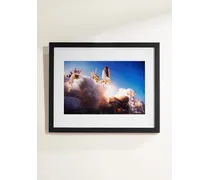 2011 Discovery Lift Off – Gerahmter Fotodruck, 41 x 51 cm