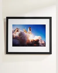 Sonic Editions 2011 Discovery Lift Off – Gerahmter Fotodruck, 41 x 51 cm Schwarz