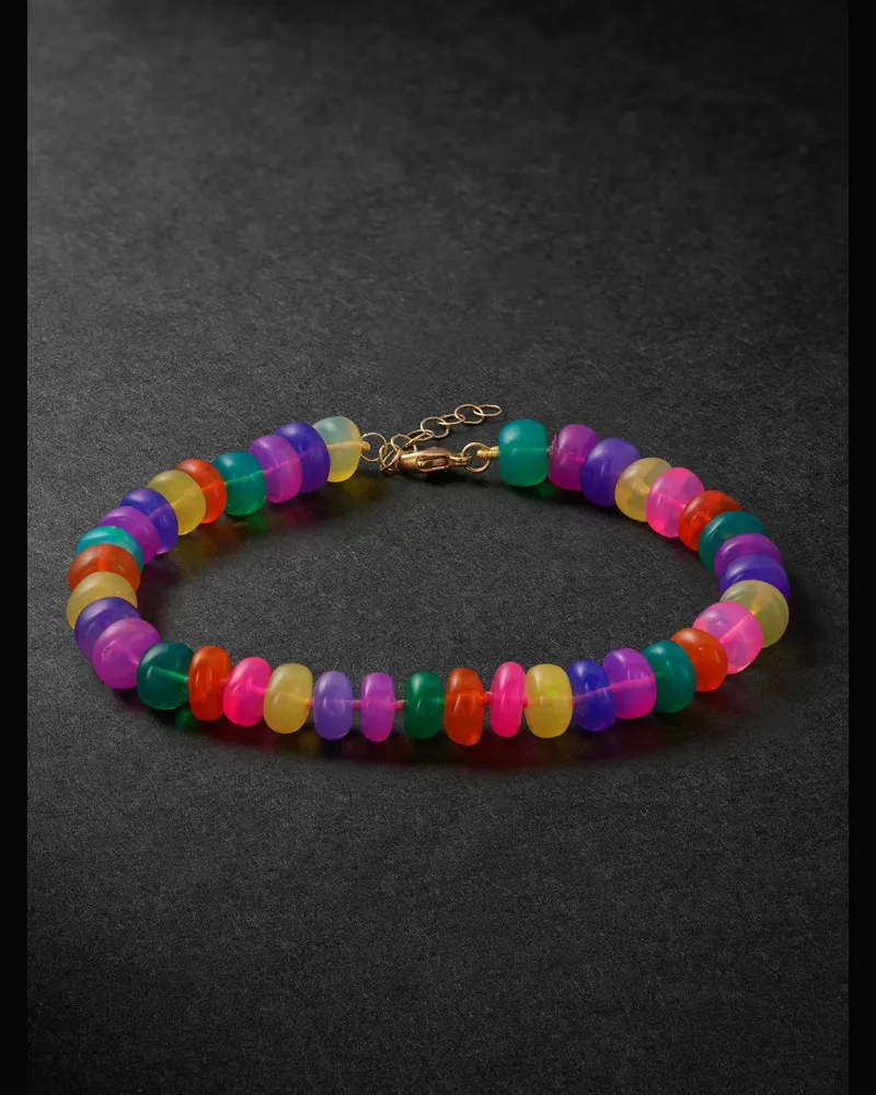 JIA JIA Jumbo Gold Opal Bracelet Multi