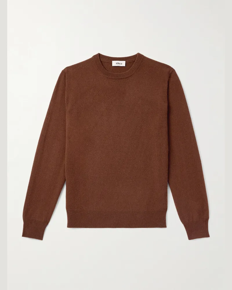 Altea Pullover aus Kaschmir Braun