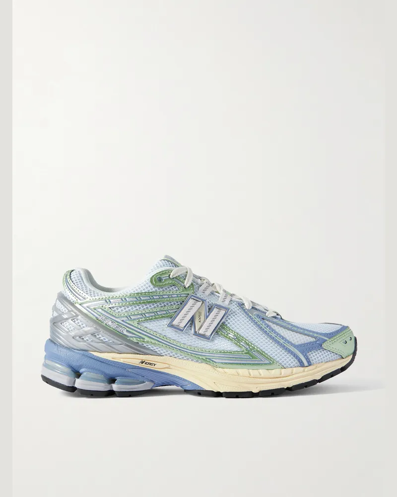 New Balance 1906R Sneakers aus Mesh und Leder Blau