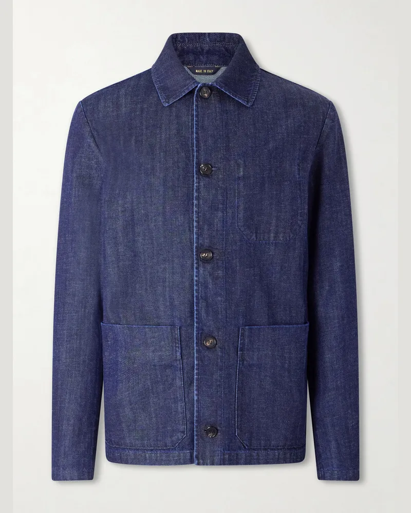 Slowear Jeansjacke Blau