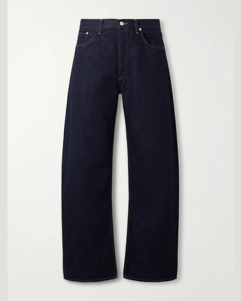 AGOLDE Afton Wide-Leg Jeans Blue