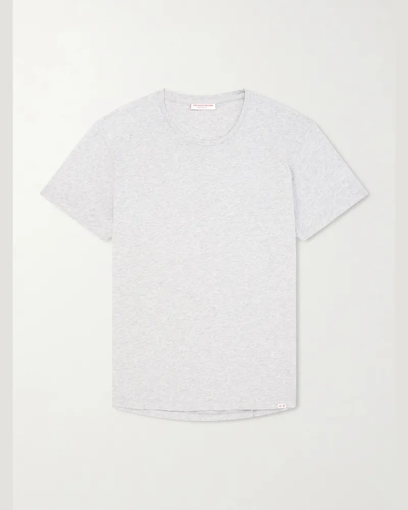Orlebar Brown Cotton-Jersey T-Shirt Gray