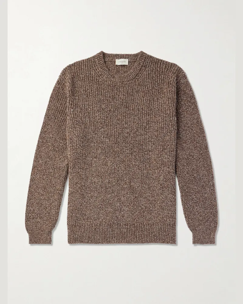 PIACENZA 1733 Pullover aus Wolle Braun