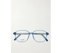 InDiorO S3I Brille mit eckigem Rahmen aus Azetat