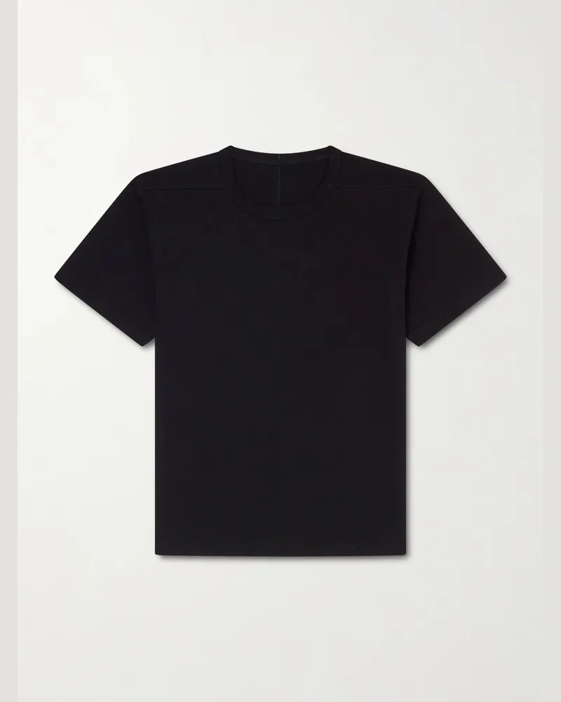 DRKSHDW by Rick Owens Cotton-Jersey T-Shirt Black