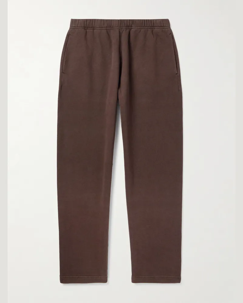 Stone Island Marina schmal zulaufende Jogginghose aus Biobaumwoll-Jersey Braun
