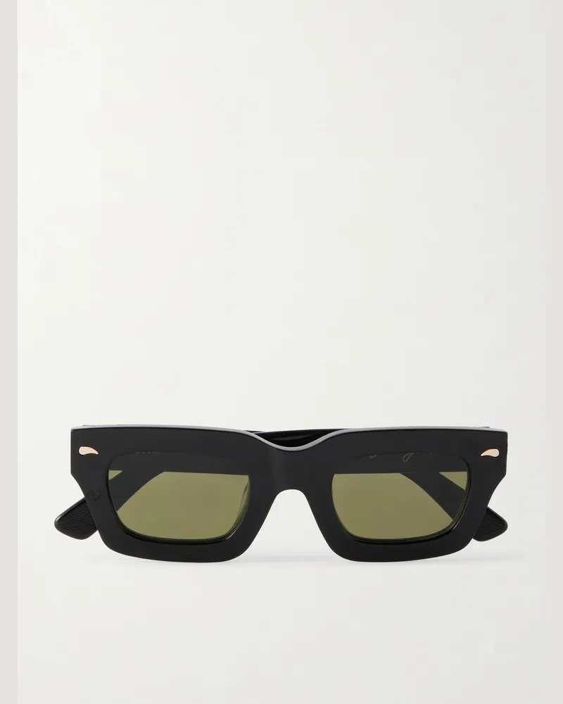 Cherry Los Angeles Swingers D-Frame Acetate Sunglasses Black