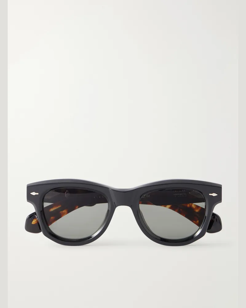 Jacques Marie Mage Kinshasa Muhammad Ali D-Frame Acetate Sunglasses Tortoiseshell