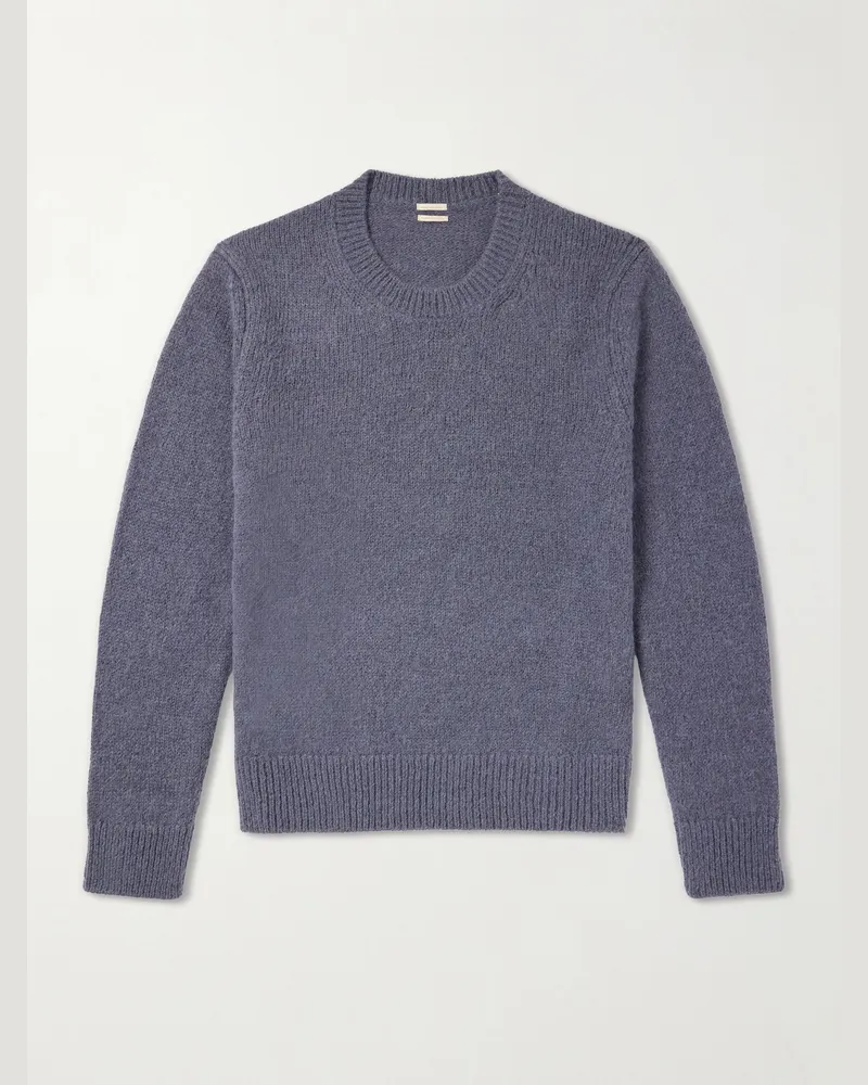 Massimo Alba Bruce Alpaca-Blend Sweatshirt Gray