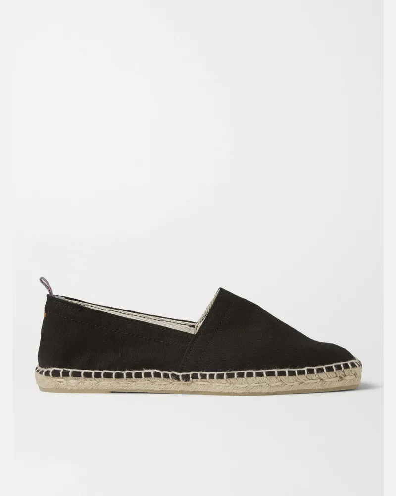 Castañer Pablo Espadrilles aus Canvas Schwarz