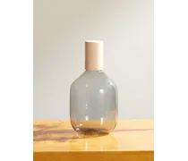 Trulli hohe Flasche aus Glas, Holz und Kork