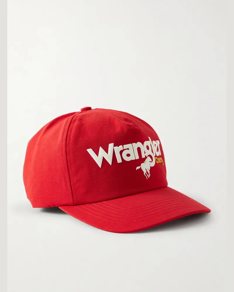 Cherry Los Angeles Wrangler Baseballkappe aus Nylon mit Logodetail Rot