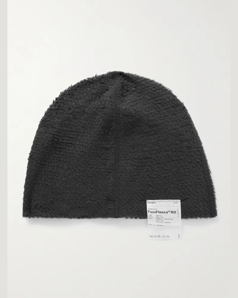 Satisfy Beanie aus „FuzzFleece™ AD“-Material Grau