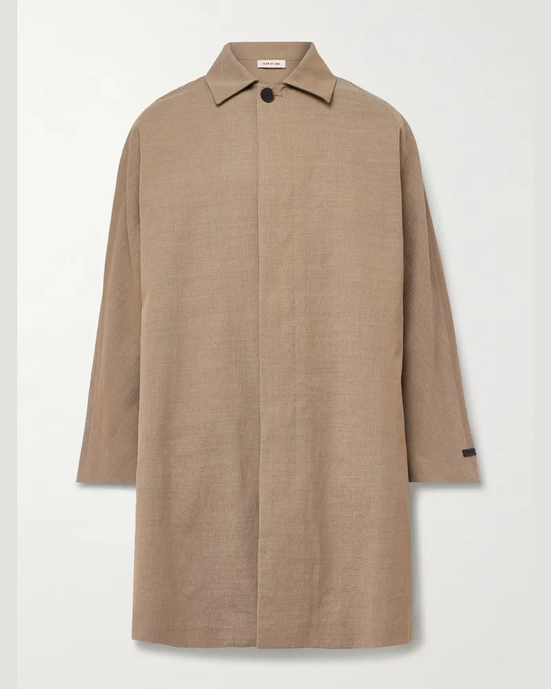 Fear of God Eternal Mantel aus Twill mit Logodetail Neutral