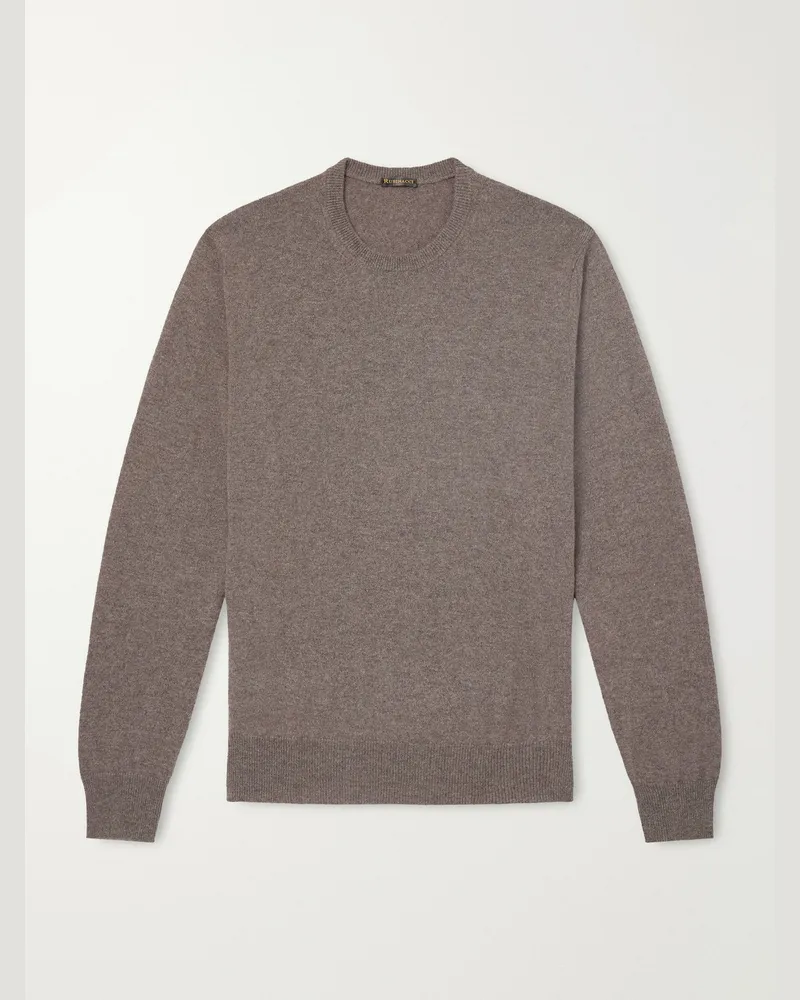 Rubinacci Cashmere Sweater Brown