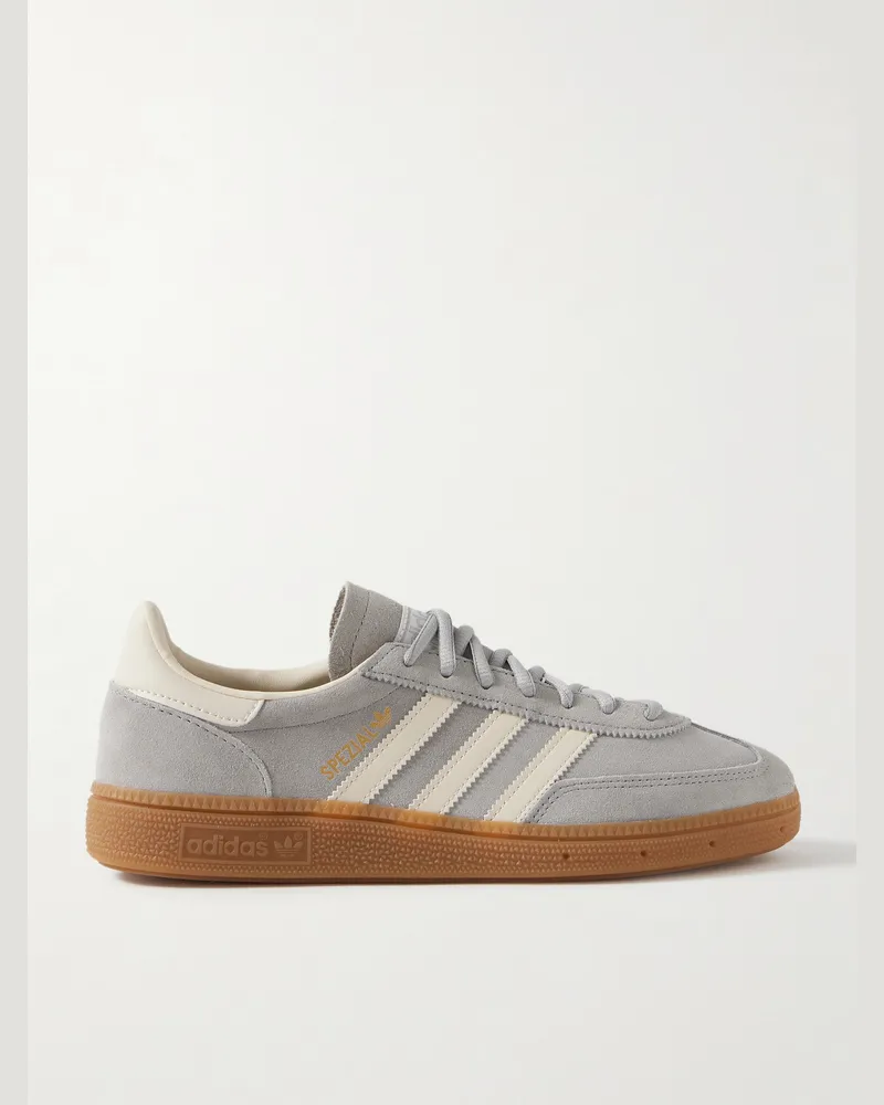 adidas Handball Spezial Sneakers aus Veloursleder und Leder Grau